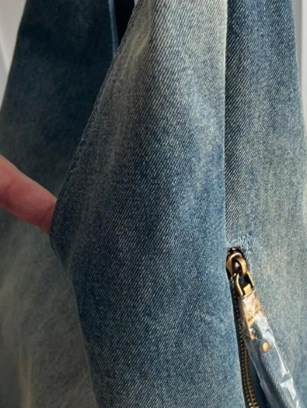 Steve Madden DEMPSEY Denim Hobo with Matching Logo Crossbody NWT